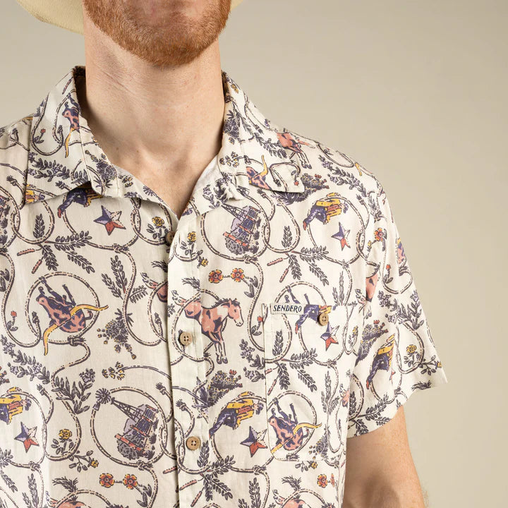 City Slicker Short Sleeve Shirt in High Lonesome