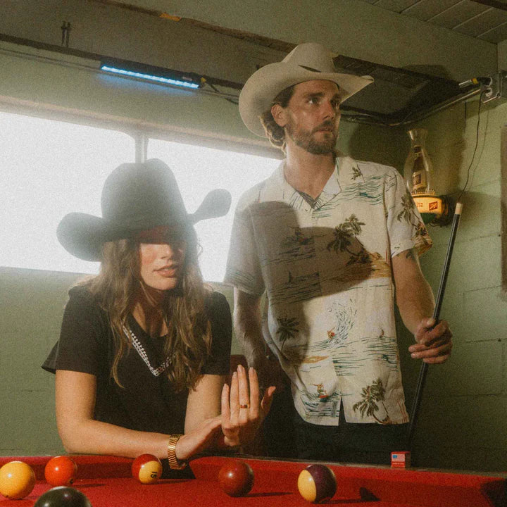 The Padre Shirt in Malibu Cowboy
