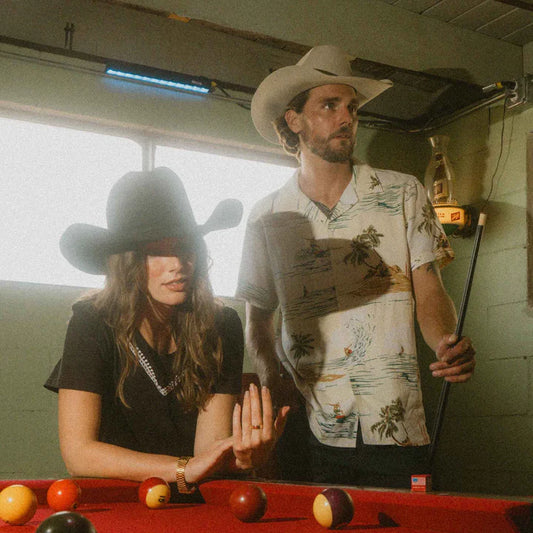 The Padre Shirt in Malibu Cowboy