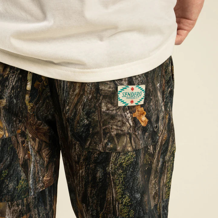 Bajada Hybrid Shorts in Will Tree Camo