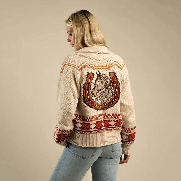 Cimarron Cardigan in Ivory