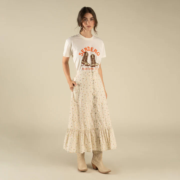The Prairie Skirt in Dustbloom