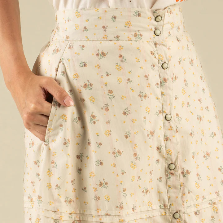 The Prairie Skirt in Dustbloom