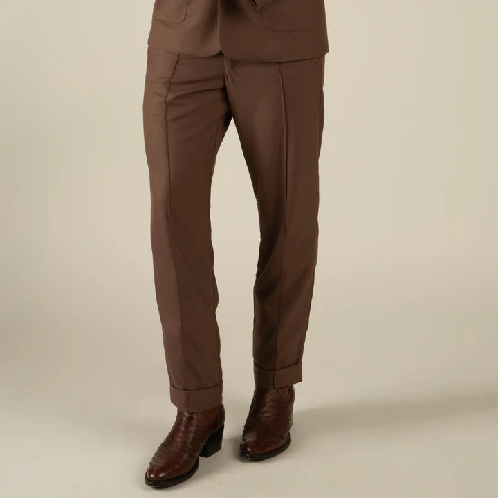 The Everett Western Trouser in Oakroom