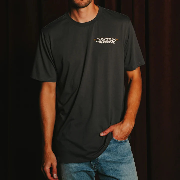 Out Yonder T-Shirt in Charcoal