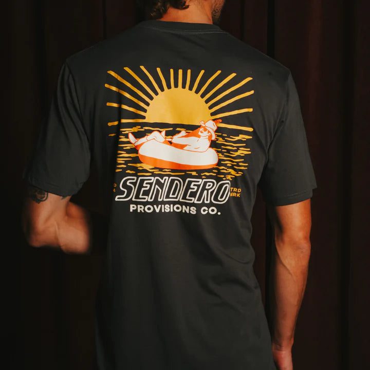 Out Yonder T-Shirt in Charcoal
