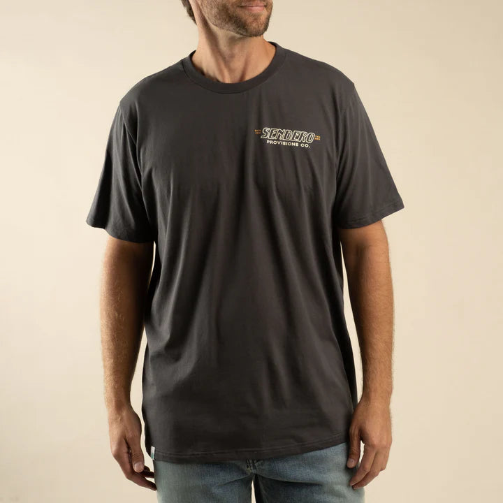 Out Yonder T-Shirt in Charcoal