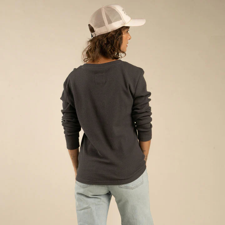 Maven Henley in Charcoal