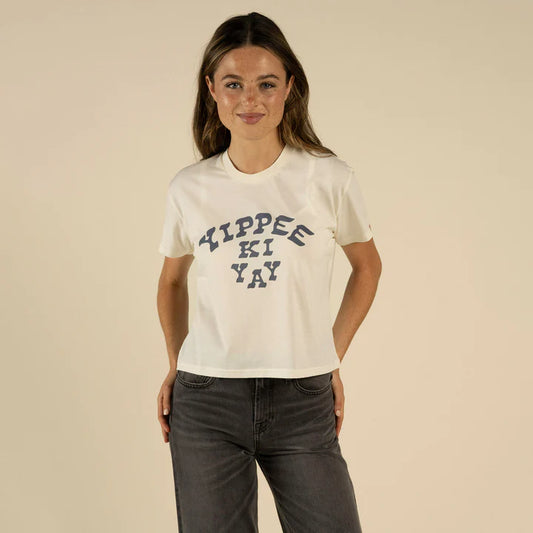 Yippee Ki Yay Boxy Tee