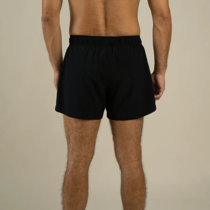 The Cross light Active Short in Black Alondra Brown