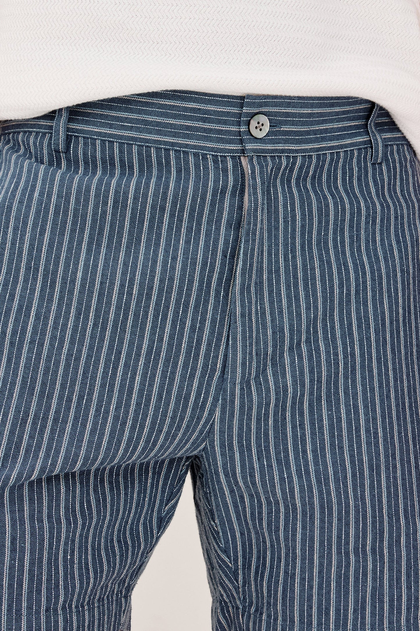 Wilson Short in Navy Multi Stripe