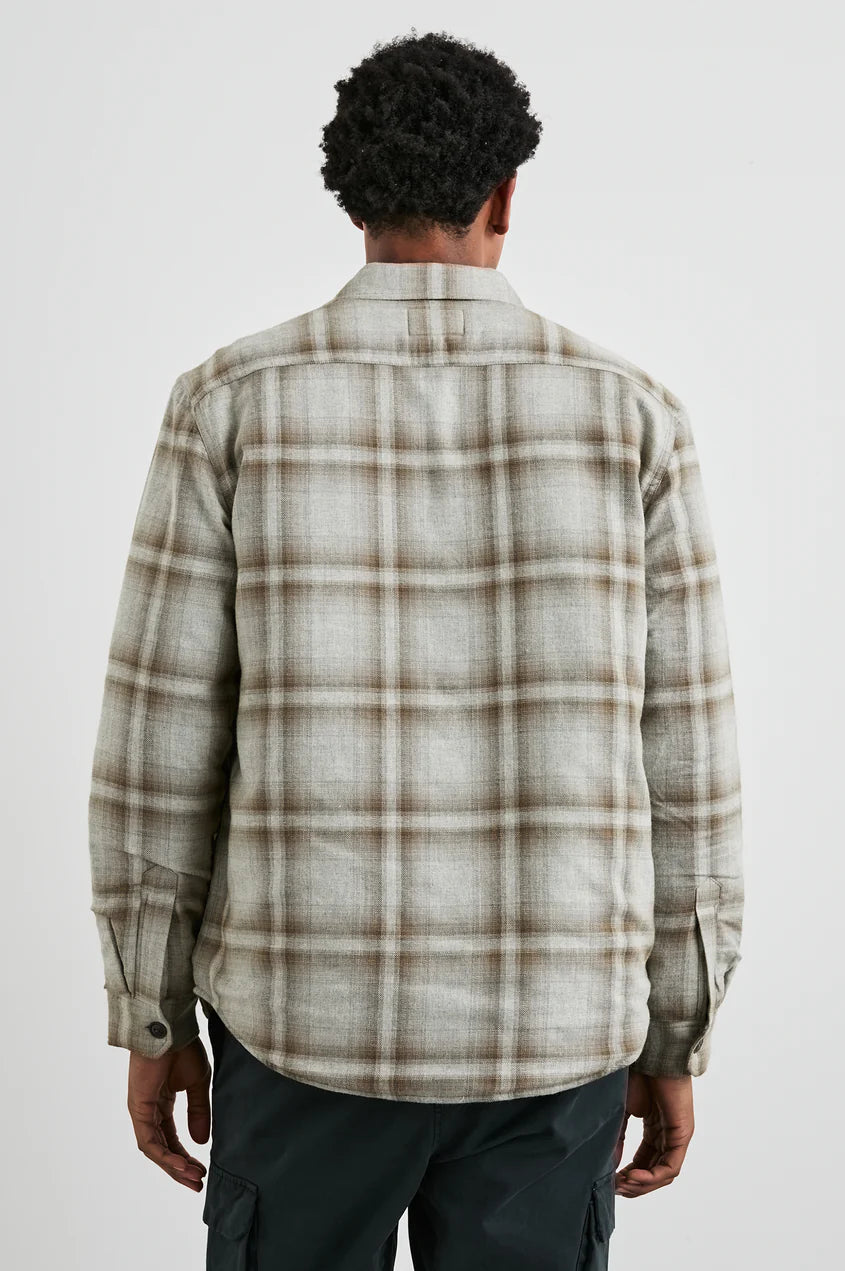 Worthing Shirt Jacket in Matchbook Moth
