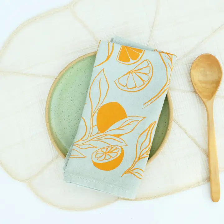 Clementine Linen Napkins - Set of 2
