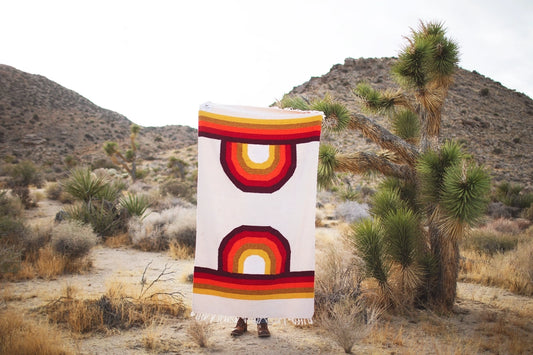 Bowie Handwoven Throw Blanket