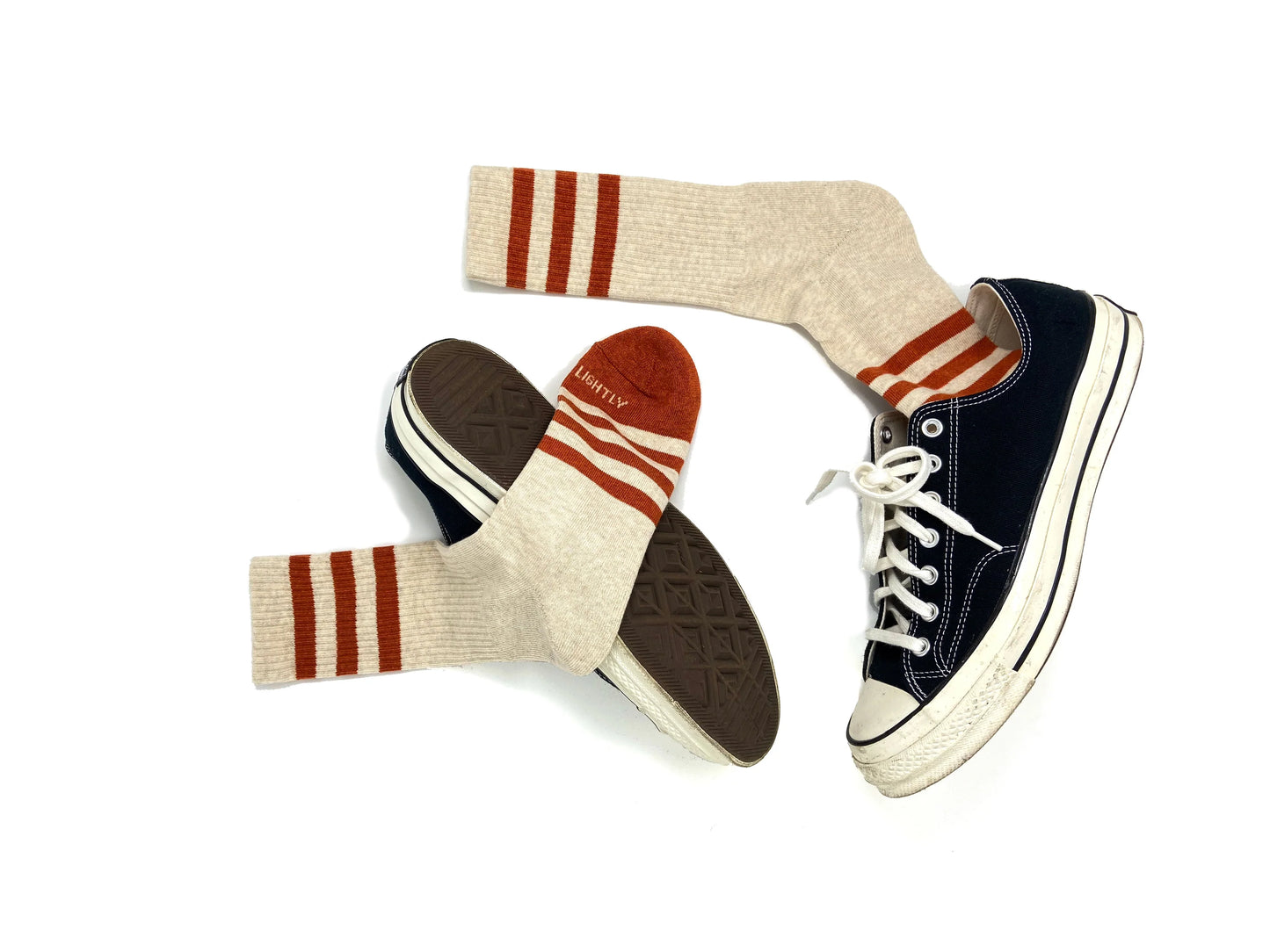 Heather Stripes Socks
