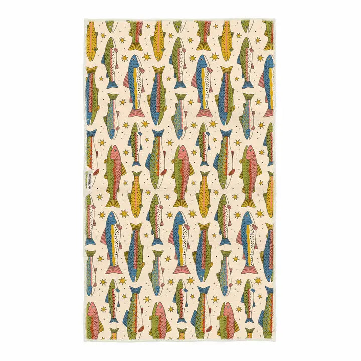 River Trout Kitchen & Tea Towel