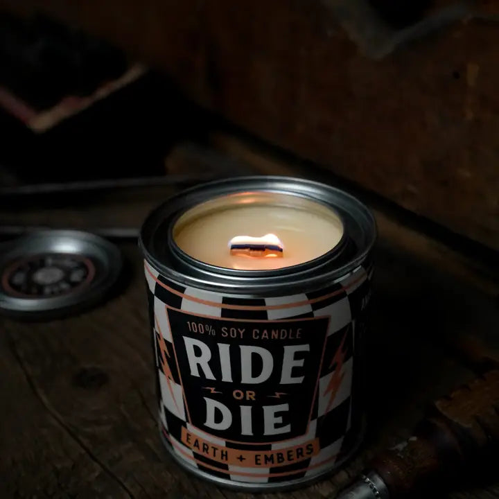 Ride Or Die | Earth + Embers Candle