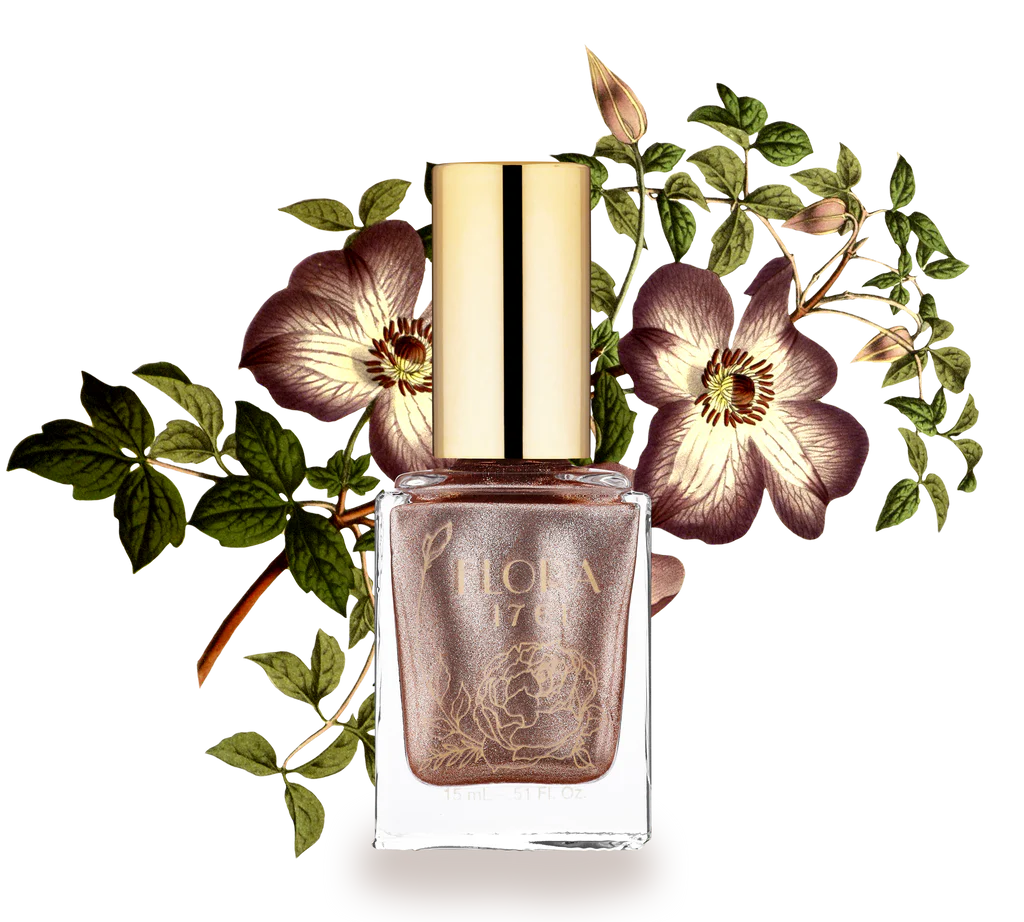 Flora 1761 Nail Lacquer in Speckled Hellebore