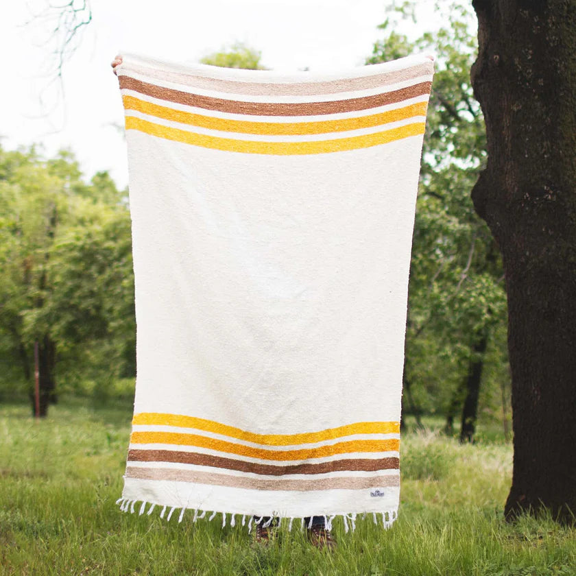 Golden Age Handwoven Throw Blanket